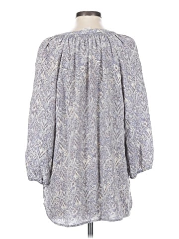 Max Studio 3/4 Sleeve Silk Top (view 2)