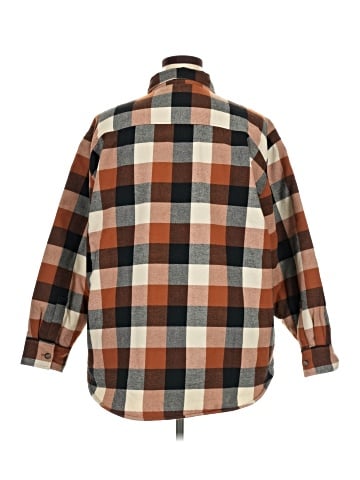 Natural Reflections Long Sleeve Button-Down Shirt (view 2)