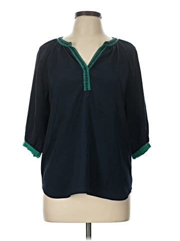 Collective Concepts 3/4 Sleeve Blouse (view 1)