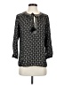 DR2 Black 3/4 Sleeve Blouse Size S - photo 1