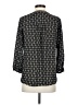 DR2 Black 3/4 Sleeve Blouse Size S - photo 2