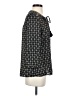 DR2 Black 3/4 Sleeve Blouse Size S - photo 4