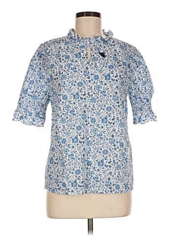 Liberty Art Fabrics for J.Crew Short Sleeve Blouse (view 1)
