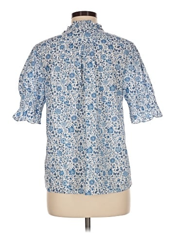 Liberty Art Fabrics for J.Crew Short Sleeve Blouse (view 2)