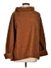 Ann Taylor LOFT 100% Polyester Brown Turtleneck Sweater Size M - photo 1