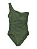 J.Crew Solid Green One Piece Swimsuit Size 4 - photo 1