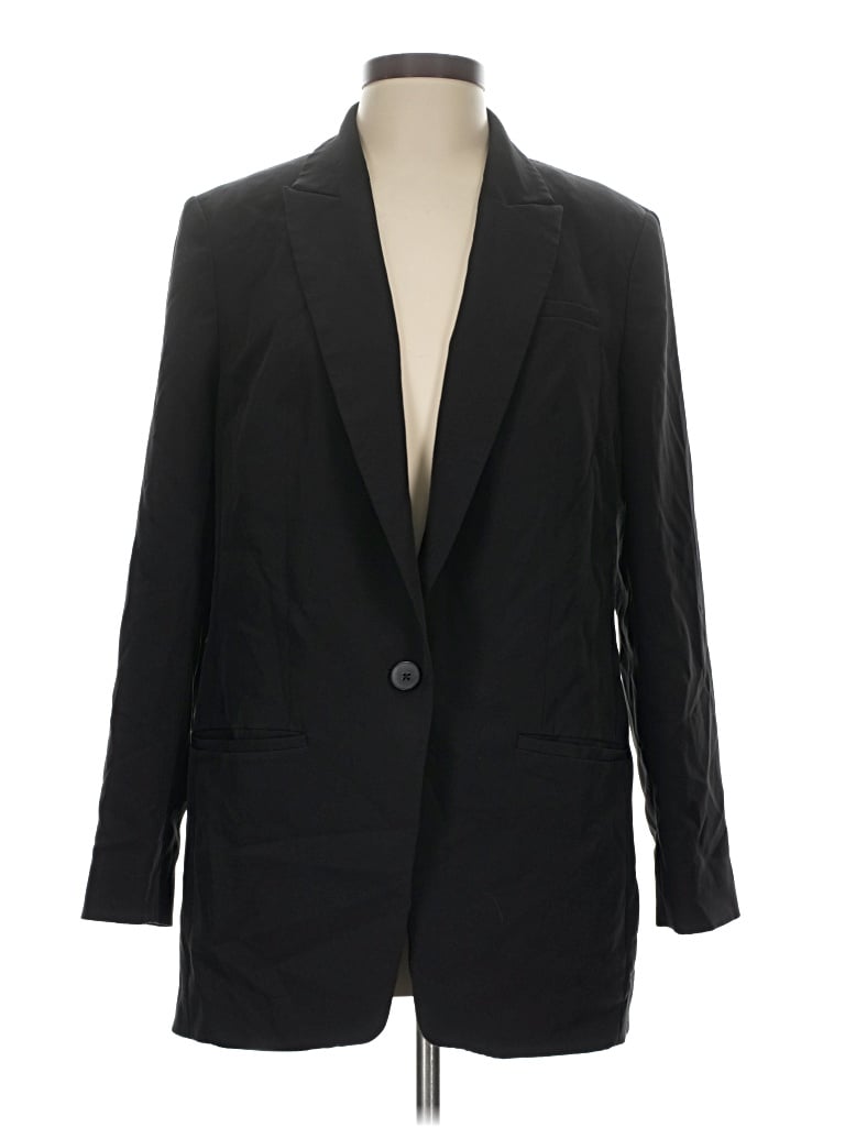 Pre-owned Express Blazer Jacket In Black