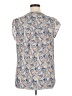 DR2 100% Polyester Blue Sleeveless Blouse Size XL - photo 2