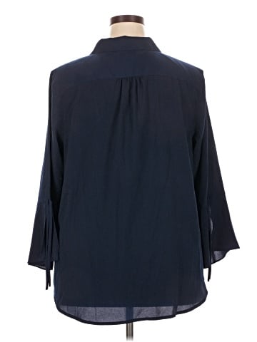 Roz & Ali 3/4 Sleeve Blouse (view 2)