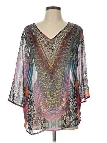 Valerie Stevens 3/4 Sleeve Blouse (view 1)