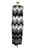 Catherines Chevron-herringbone Silver Casual Dress Size 2X - photo 2