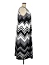 Catherines Chevron-herringbone Silver Casual Dress Size 2X - photo 4