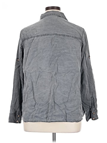 Express Long Sleeve Button-Down Shirt (view 2)