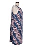 Perceptions Floral Blue Casual Dress Size L - photo 4