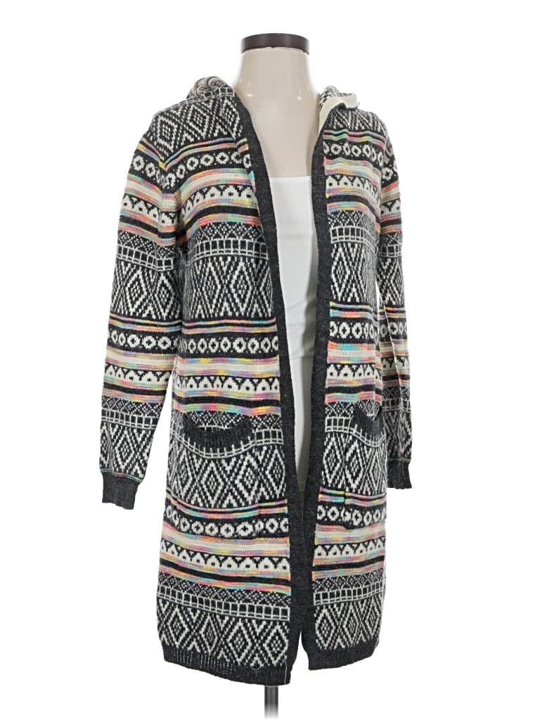 Pre-owned Monteau Cardigan Sweater In Gray