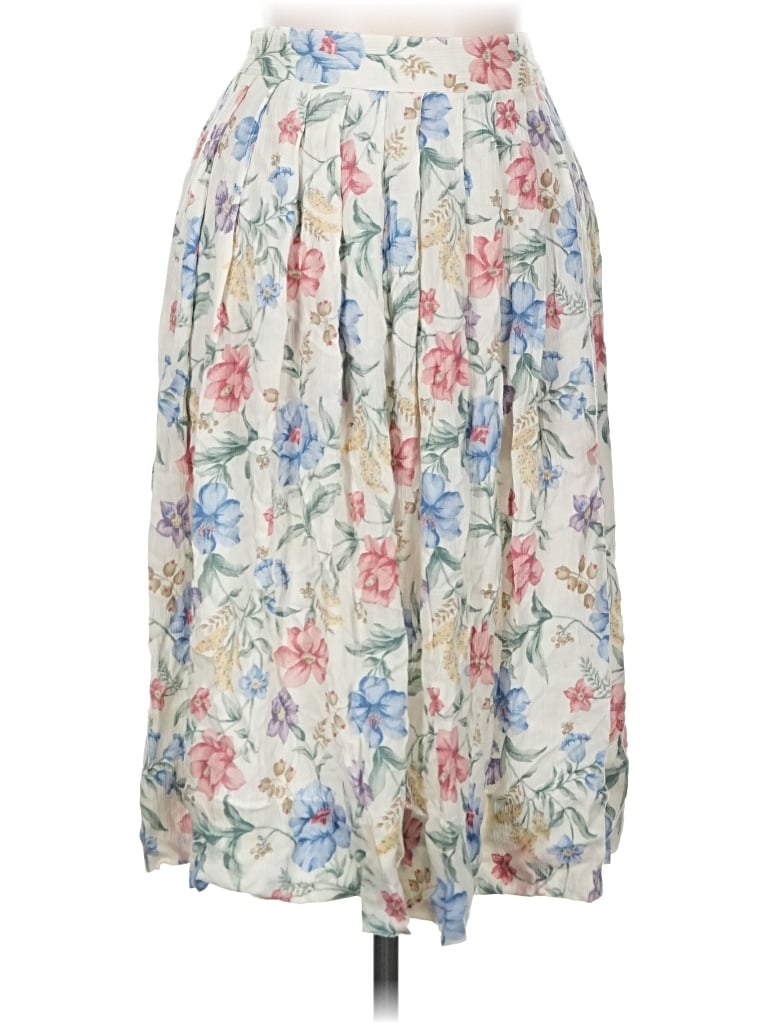 Pre-owned Jaclyn Smith Casual Skirt In Ivory