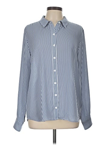 On 34th Long Sleeve Blouse (view 1)