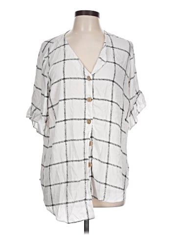 AGB 3/4 Sleeve Blouse (view 1)