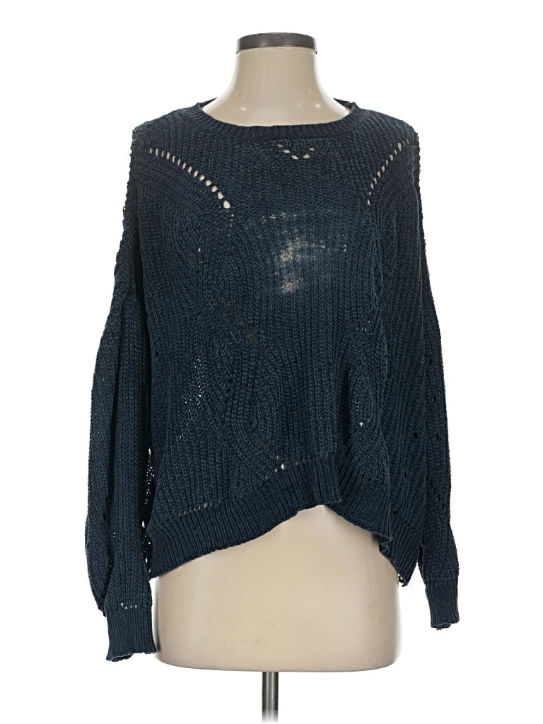 Pre-owned Altar'd State Pullover Sweater In Blue