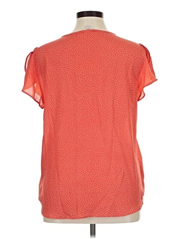 Ann Taylor LOFT Outlet Short Sleeve Blouse (view 2)