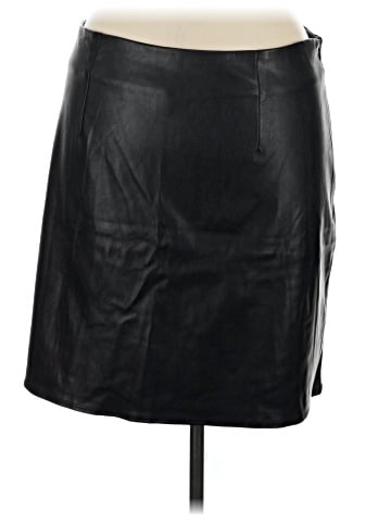 Old Navy Faux Leather Skirt (view 2)
