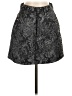 Marc Jacobs 100% Cotton Paisley Gray Blue Formal Skirt Size 26 waist - photo 1