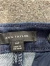 Ann Taylor Chevron-herringbone Blue Jeans Size 10 Petite - photo 7