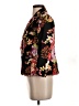 Grace Elements Floral Black Blazer Size 4 - photo 5