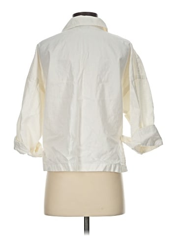 J.Crew 3/4 Sleeve Button-Down Shirt (view 2)