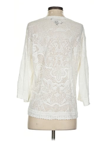 White House Black Market 3/4 Sleeve Blouse (view 2)