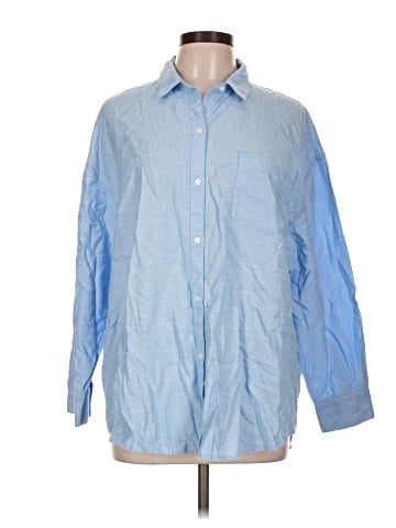 Old Navy Long Sleeve Button-Down Shirt (view 1)