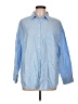 Old Navy Color Block Blue Long Sleeve Button-Down Shirt Size L - photo 1