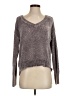 Mudd 100% Polyester Metallic Gray Pullover Sweater Size XS - photo 1