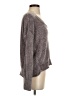 Mudd 100% Polyester Metallic Gray Pullover Sweater Size XS - photo 4