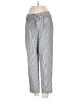 BCBGeneration 100% Cotton Stripes Gray Casual Pants Size 2 - photo 1