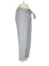 BCBGeneration 100% Cotton Stripes Gray Casual Pants Size 2 - photo 4