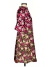 ASOS 100% Polyester Floral Pink Cocktail Dress Size 4 - photo 4