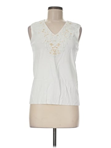 Laura Ashley Sleeveless Blouse (view 1)