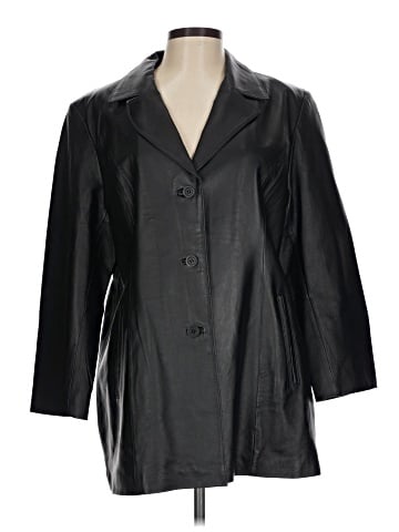 Dona Michi Leather Jacket (view 1)