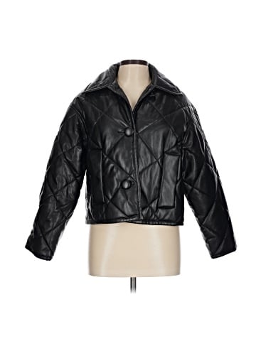 Elie Tahari Faux Leather Jacket (view 1)