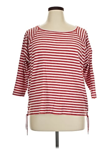 Chaps 3/4 Sleeve Top (view 1)