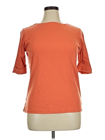 Lauren by Ralph Lauren 3/4 Sleeve T-Shirt (view 1)
