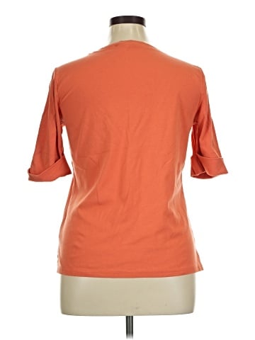 Lauren by Ralph Lauren 3/4 Sleeve T-Shirt (view 2)