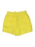 Athleta 100% Linen Solid Yellow Shorts Size XS - photo 2