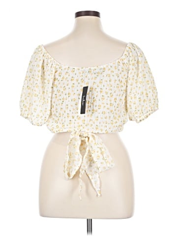 Lulus Short Sleeve Blouse (view 2)