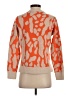 THML Animal Print Orange Pullover Sweater Size S - photo 2