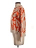 THML Animal Print Orange Pullover Sweater Size S - photo 5