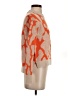 THML Animal Print Orange Pullover Sweater Size S - photo 4