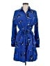Nine West 100% Polyester Blue Casual Dress Size M - photo 1