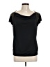 Essentials by Milano Black Short Sleeve Top Size L - photo 1